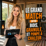 Le grand match entre Gaz, Bois et Pompe à Chaleur