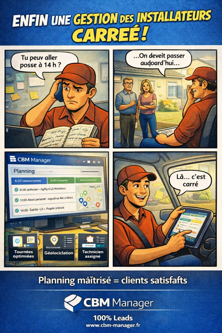 CRM pour vendeur de poêles
