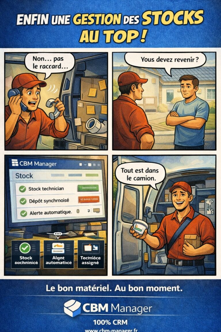 CRM pour installateur de poêles