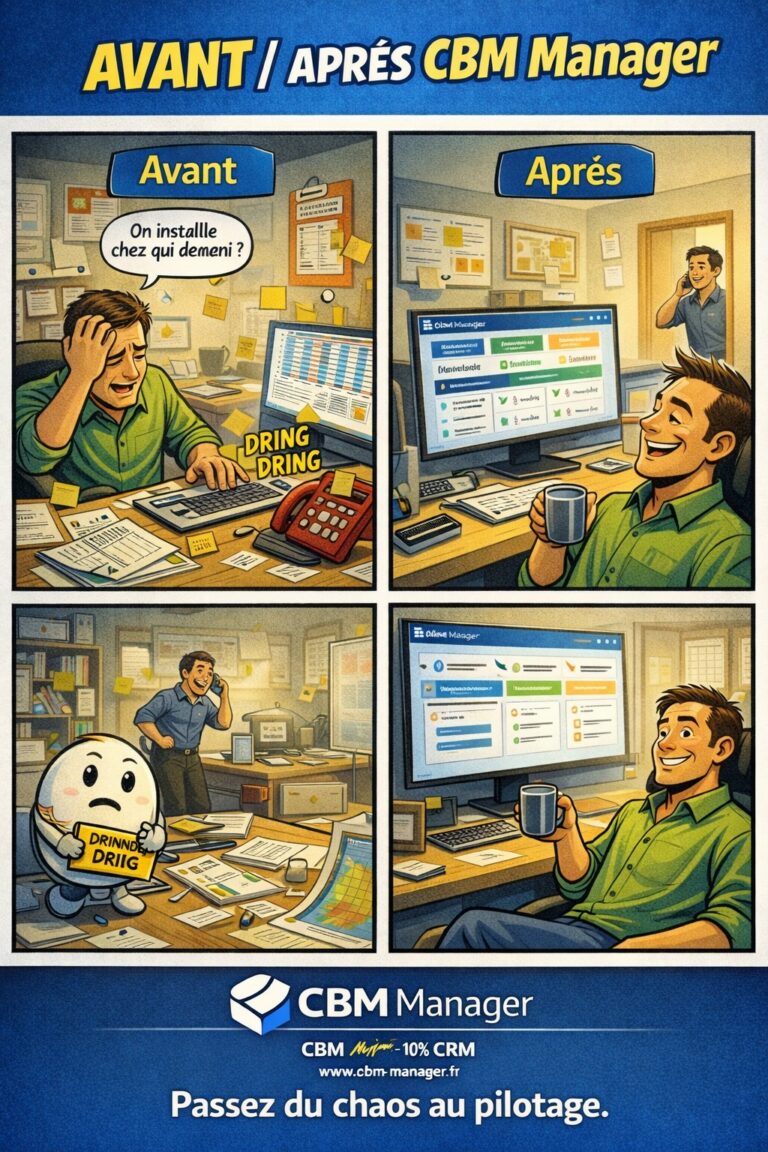 CRM pour entreprise de menuiserie